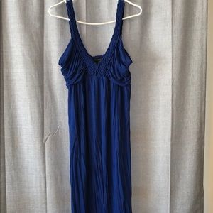 Blue maxi dress